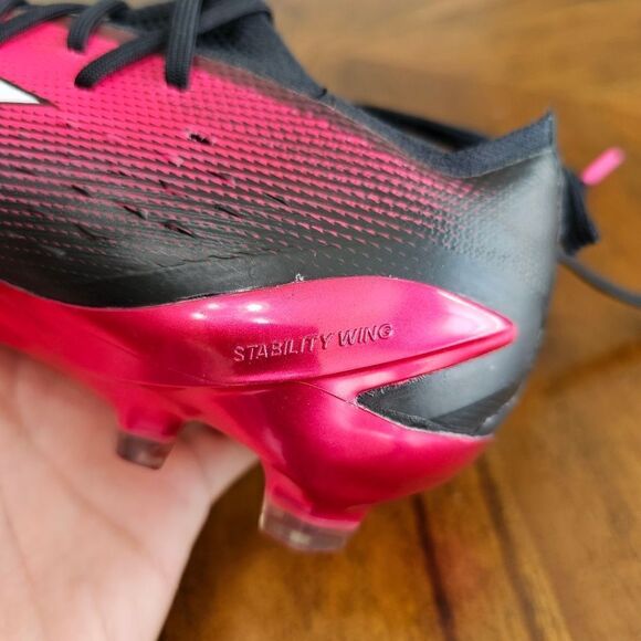 Adidas X Speedportal.1 AG/FG Soccer Cleats Shoes Women's 7 Pink Black Messi New - Picture 10 of 10